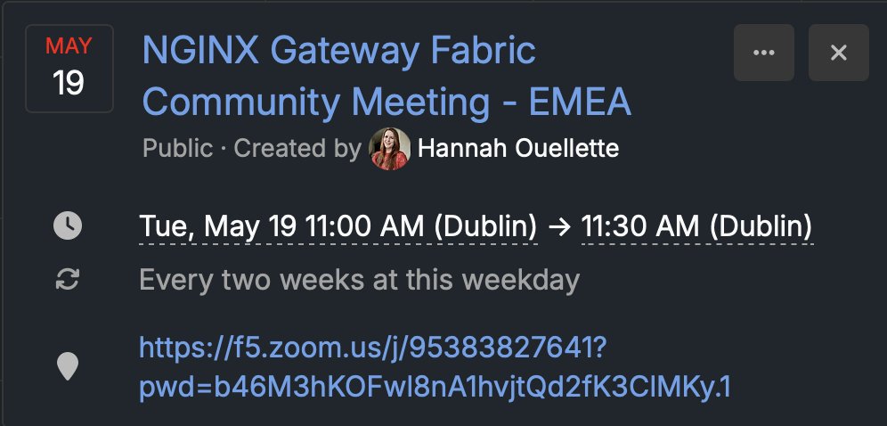 NGINX Open Source Community tweet media