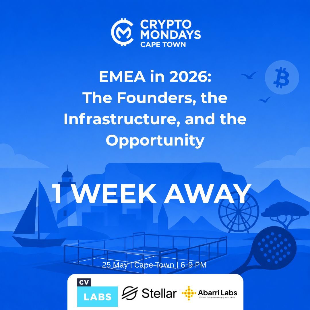 CryptoMondays Cape Town tweet media