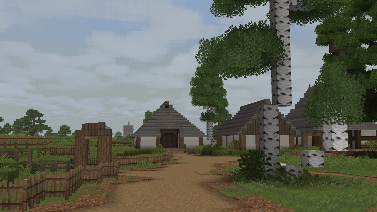 davidtweet2005's tweet photo. I have started working on a village.
Relatively large hall houses will characterize the villages on my map.
#minecraftbuilding #Minecraft #Minecraftbuilds #medieval #minecraftmap #minecraftworld #TexturePack https://t.co/E9bJLlKUwz