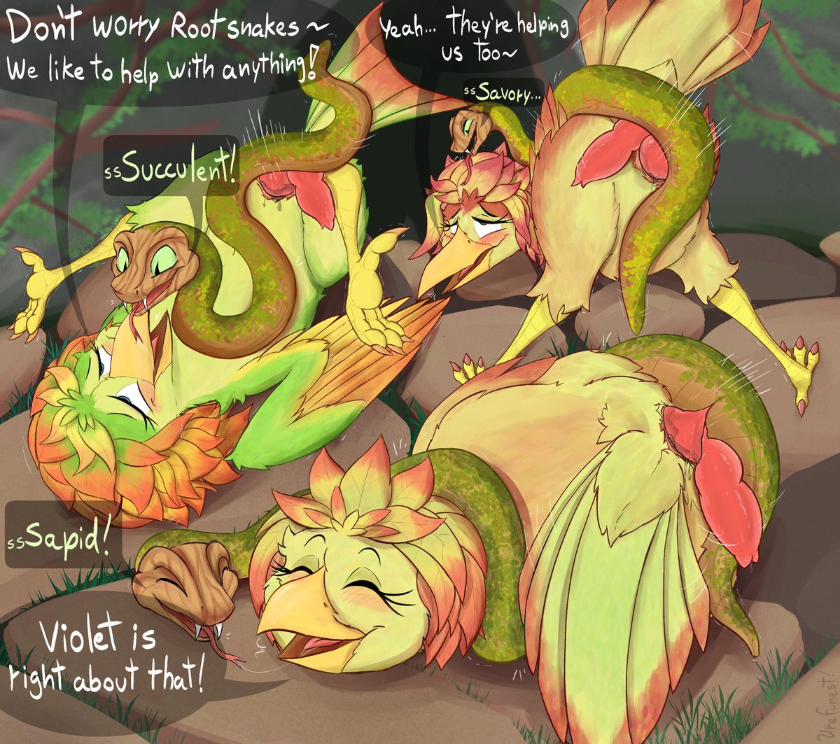 urefunest's tweet photo. More Swapped javan art :> https://t.co/7YVhzVDcle