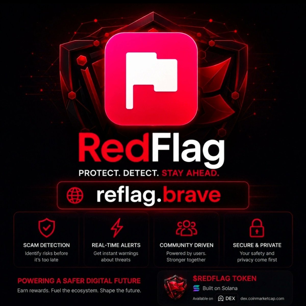 franff546758's tweet photo. 🚩 RedFlag is more than just a token.
✅ Public GitHub repository
✅ Web3 ecosystem
✅ Solana integration
✅ Community-driven platform
✅ AI &amp; digital safety tools
$WRF powers the RedFlag ecosystem.
🌐 redflag.brave
https://t.co/u2Lm39dVgD📄 Whitepaper available now
#RedFlag #WRF https://t.co/flBoxGUo0S