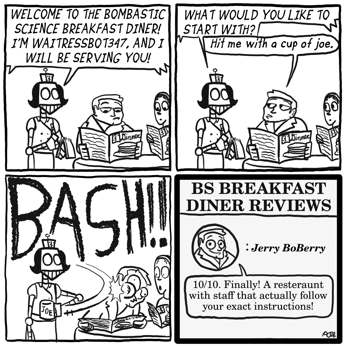 DouglPigPocker's tweet photo. #bombasticsciencecorp #comicstrip https://t.co/pAgFdB1viy