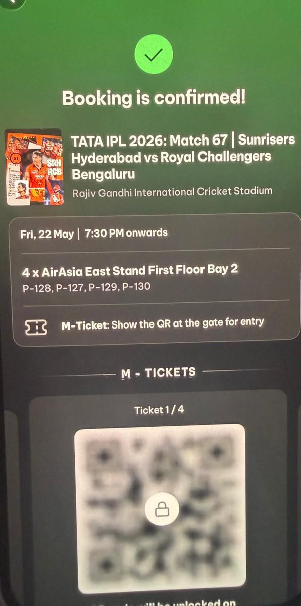 Ticket seller tweet media