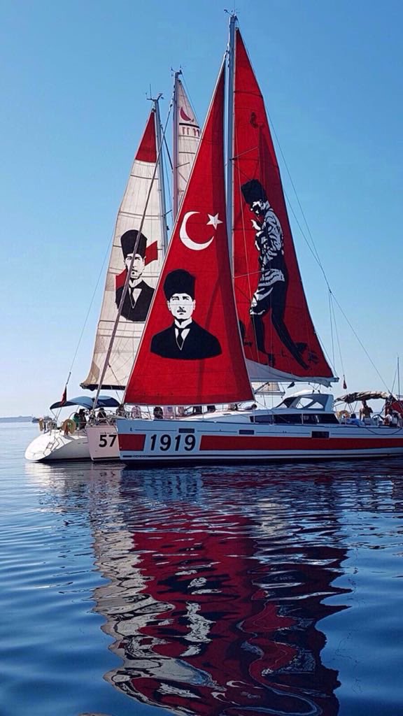 canerenoglu1's tweet photo. Tam bağımsızlığımız için ilk adımın atıldığı Atatürk’ü Anma, Gençlik ve Spor Bayramımız kutlu olsun. https://t.co/5Emw55slGF