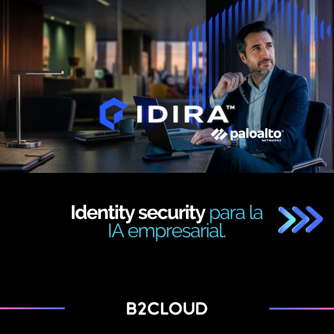 b2cloudtech's tweet photo. La identidad ya es el nuevo perímetro de seguridad. ⚠️
@PaloAltoNtwks  suma una nueva vertical estratégica:
🟨 STRATA → Network Security.
🟩 CORTEX → SecOps + Cloud.
🟦 IDIRA → Identity Security.
Con IDIRA, la compañía apuesta a proteger identidades humanas, máquinas y AI Agents bajo un modelo unificado de Zero Trust y seguridad impulsada por IA. 
En B2CLOUD ya estamos trabajando esta nueva generación de soluciones para ayudar a las organizaciones a prepararse para la era AI.
#PaloAltoNetworks #IDIRA #CyberSecurity #IdentitySecurity #ZeroTrust #AI #B2CLOUD