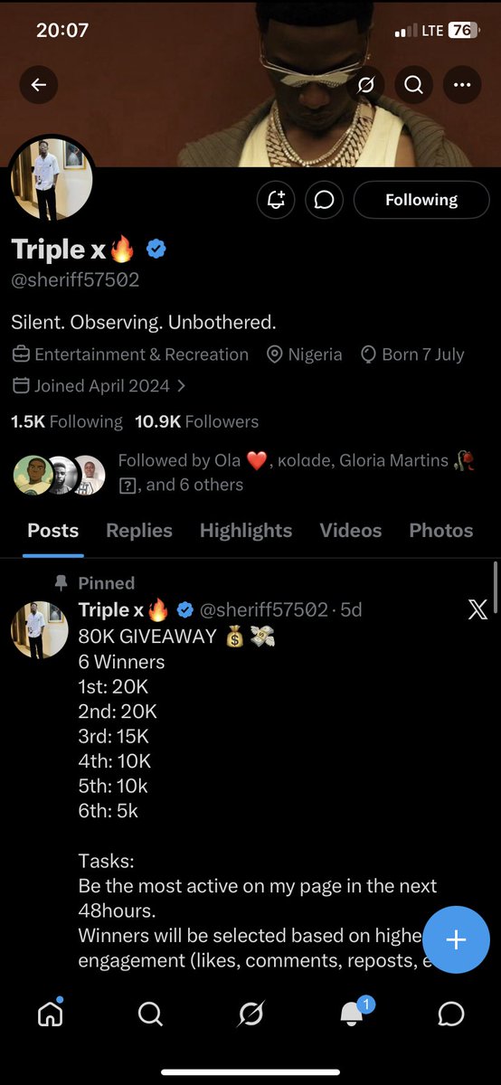 RealBigboss99's tweet photo. @officialmoore7 @sheriff57502 Done ✅ sir and god bless you and him 

8100828647 OPay ✅🙏 https://t.co/Fq5U7orq2Q