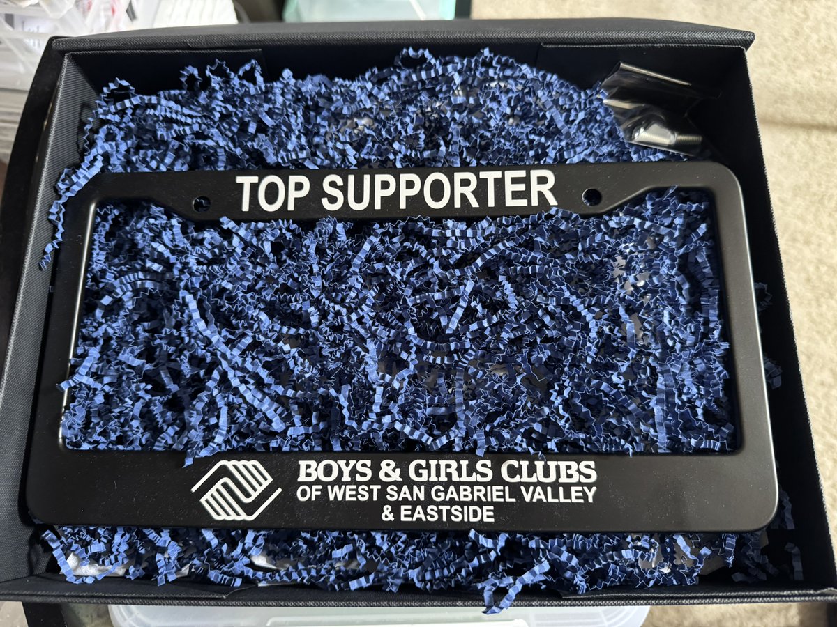 infuse1inc's tweet photo. We were honored to donate two special limited-edition license plate frames in support of the Boys & Girls Club of West San Gabriel Valley at their Great Futures Breakfast.

At Infuse 1, we believe in supporting the people and organizations who work hard to create opportunity, connection, and brighter futures for the youth in our community.

Small details can make a big impact — and we are always grateful when our work gets to be part of something meaningful.

#Infuse1 #BoysAndGirlsClub #BoysAndGirlsClubWSGV #GreatFuturesBreakfast #KindnessIsFree #CommunityMatters #GivingBack #PasadenaSmallBusiness #WestSanGabrielValley #CustomMerch #PromotionalProducts #EventSwag #BrandedGiveaways #CustomLicensePlateFrames #PrintAndPromo #NonprofitEvents #SupportLocal #WomenInBusiness #BrandingWithHeart