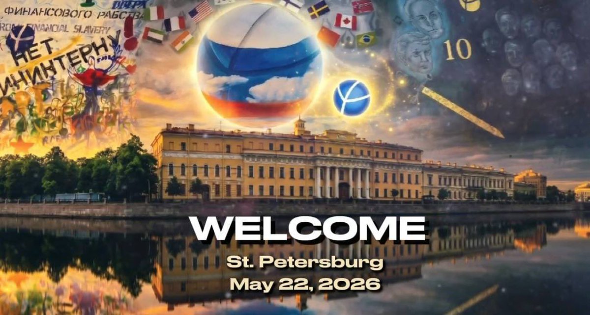 A2026R's tweet photo. @LynAldenContact Hi! You are invited to the First International Satoshi Nakamoto Award 💥💥💥

May 22, 2026. St. Petersburg.

This is where the people carrying forward the ideas of Satoshi Nakamoto come together — freedom, independence, open technologies, and the future of global finance. 🚀🚀🚀 https://t.co/5Z2Z5pmvQ3