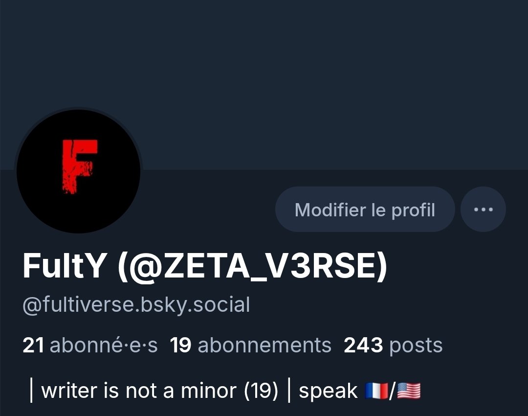 FultYvers3's tweet photo. https://t.co/tisOmy1WTK

Since apparently twt gonna be worse now...

So... here my 🟦sky account if y'all still want to interact with and etc...

(Keep in mind that i didn't touched my account for months so i have to remake the entire layout

And still online, just less now) https://t.co/3jPeShSoUS