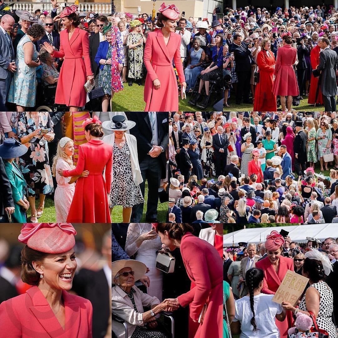 RoyalWikipedia's tweet photo. On this day in 2022, Their Royal Highnesses the Princess of Wales, the Duke and Duchess of Edinburgh and Princess Alexandra the Hon. Lady Ogilvy hosted the season’s second Buckingham Palace garden party❤️
#PrincessOfWales #DukeOfEdinburgh #DuchessOfEdinburgh #PrincessAlexandra https://t.co/BpXN7ZZXSY