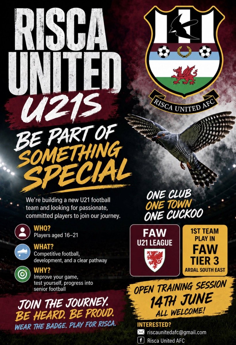 Risca United AFC tweet media