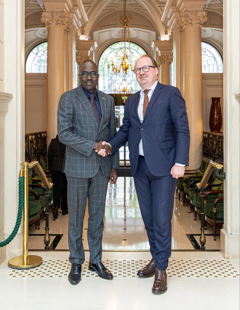 SingoeiAKorir's tweet photo. Met Andreas Schaal, Director OECD, in Paris today ahead of our G7 preparatory meeting tomorrow in Tolouse, France. I briefed him on the outcomes of the #africaforward2026 in Nairobi and the Leaders’ Declaration with
respect to addressing macro economic imbalances and building equitable development partnerships that can stand present and future shocks. @ForeignOfficeKE @OECD