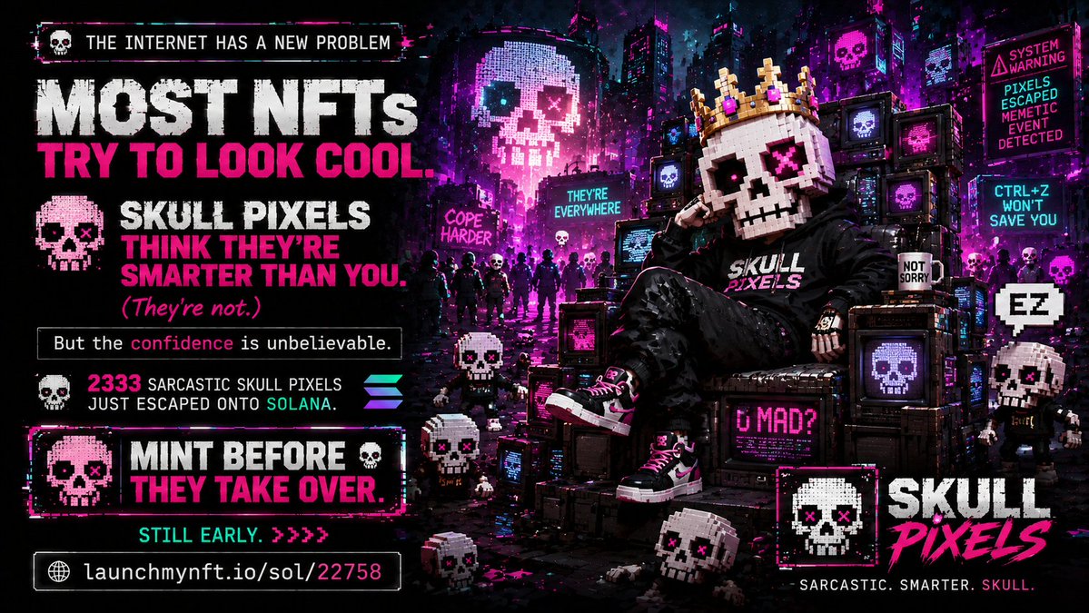Skull Pixels tweet media