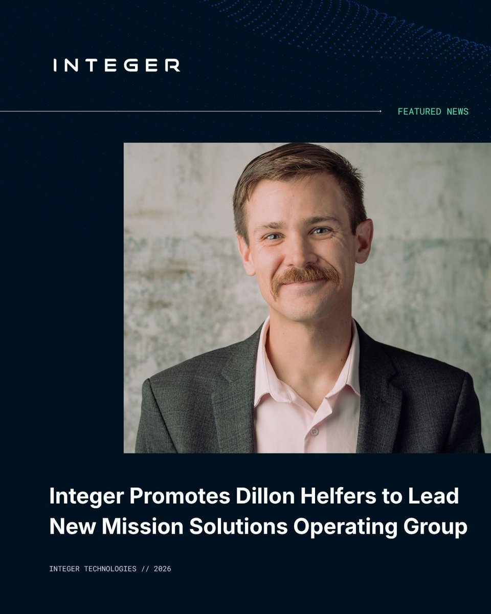 Integer Technologies tweet media