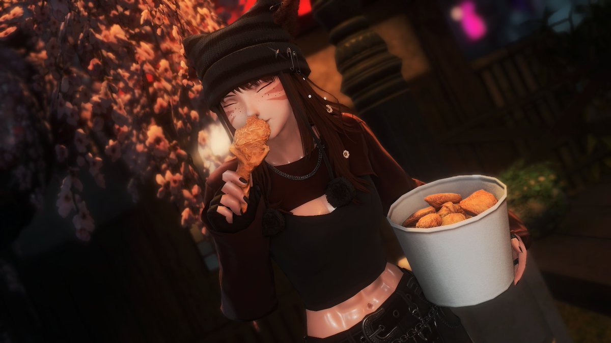 Yunoseraph's tweet photo. munch 🍗 https://t.co/mFO9fC0Rsz