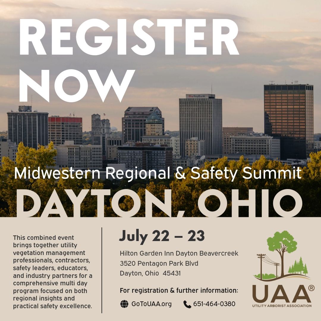ArboristUtility's tweet photo. A big thanks to Townsend, our Platinum Sponsor of the Midwest Regional &amp; Safety Summit in Ohio. Join us in July, and customize your experience for one day or both! Day 1: Regional insights + networking; Day 2: Safety focus + field demos. https://t.co/IpdfE9ymTd #UAAevents https://t.co/l2rbJFrxBA