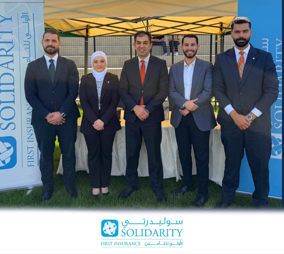 first_insurance's tweet photo. جانب من مشاركة #سوليدرتي في اليوم الوظيفي الذي نظمته #جامعة_الزيتونة، حيث شهد الحدث حضوراً لافتاً من الطلبة الراغبين باستكشاف فرص العمل المستقبلية في التأمين. https://t.co/tCkemWdpb5