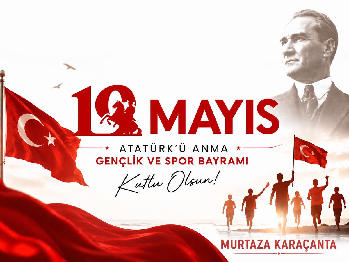 mkaracanta36's tweet photo. 19 Mayıs Atatürk’ü anma Gençlik ve Spor bayramınız kutlu olsun.🇹🇷 https://t.co/Eka5ItlwAb