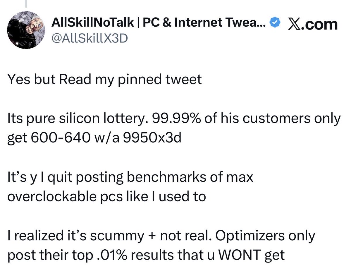 AllSkillNoTalk | PC & Internet Tweaker / Optimizer tweet media