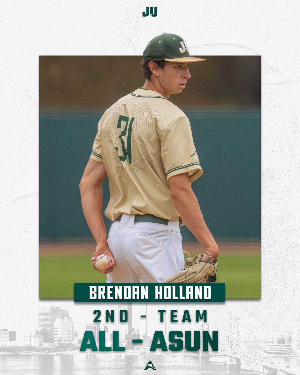 JUBaseball's tweet photo. 8️⃣ Dolphins have been named to All-ASUN teams after dominant regular seasons 🤟

#JUPhinsUp https://t.co/imNT22lPaQ