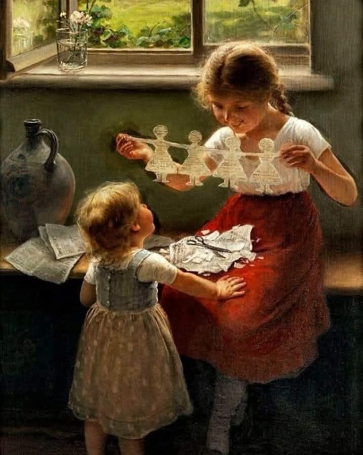 ChiapasFnerrr's tweet photo. Carl von Bergen (alemán, 1853–1933) - Niños haciendo siluetas, 1905.
🖼️ https://t.co/7vPBQLdW5s