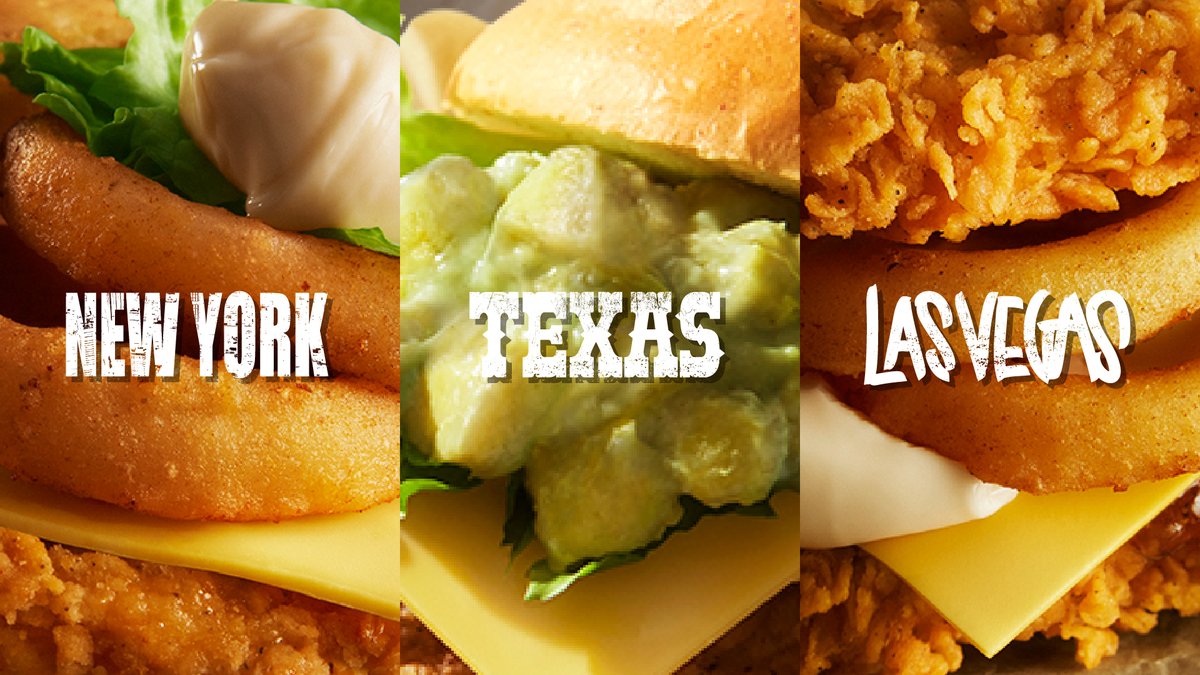 ケンタッキーさん専用 Ready for a taste of America? No passport needed, just your hunger
