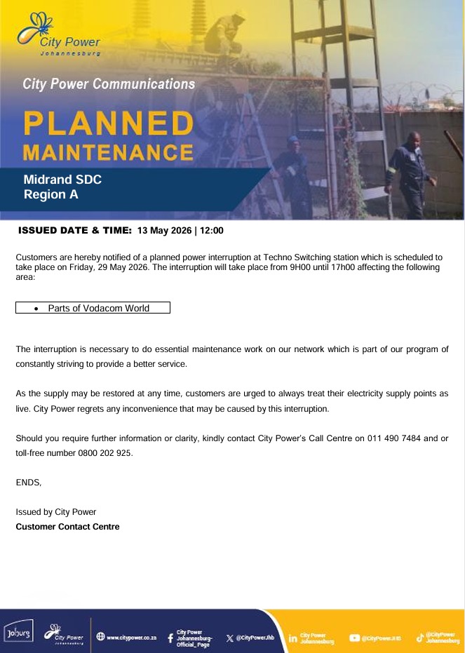 Outage details