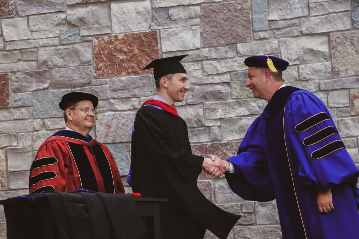 MidAmericaSem's tweet photo. We celebrated our 41st Commencement last Wednesday night at Redeemer United Reformed Church. Rev. Douglas Clawson delivered the address; Dr. Paul Ipema charged the graduates to serve faithfully in a world of wolves. To God be the glory for the Class of 2026. https://t.co/6VXjf3tKr0