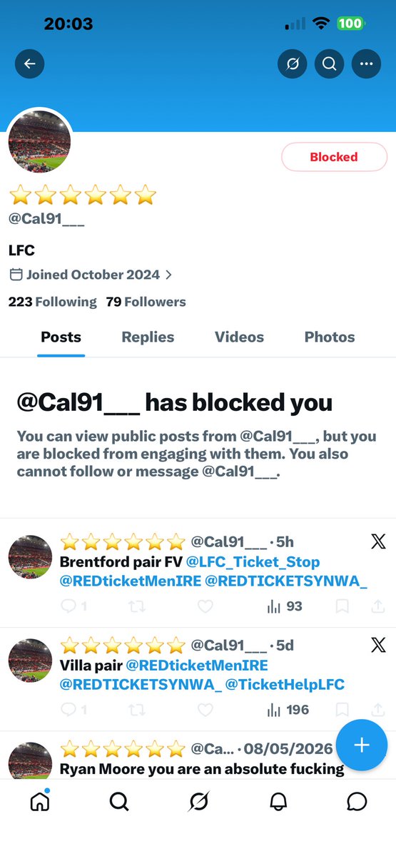 LFC FAN TICKET 😇 tweet media