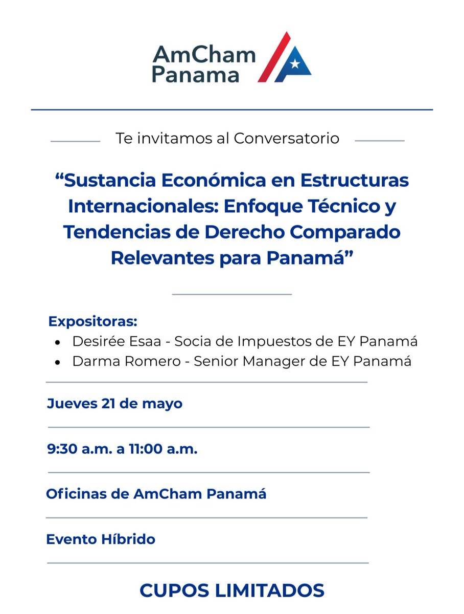 AmCham Panama tweet media