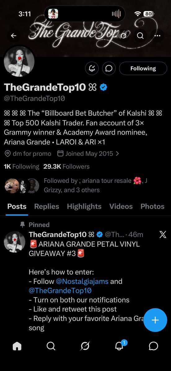 maribri10's tweet photo. @TheGrandeTop10 @Nostalgiajams Past life ☀️ https://t.co/E49yUDXhQV