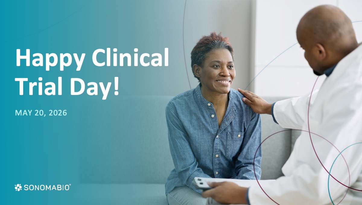 sonomabio's tweet photo. On this #ClinicalTrialsDay, we want to thank the investigators, participants, and loved ones who help change patients' lives across the world.

Learn more about our Regulate-RA Phase I Trial of SBT-77-7101, in patients with rheumatoid arthritis here: https://t.co/ZNiu8Q2733 https://t.co/mL4xBU5fIi