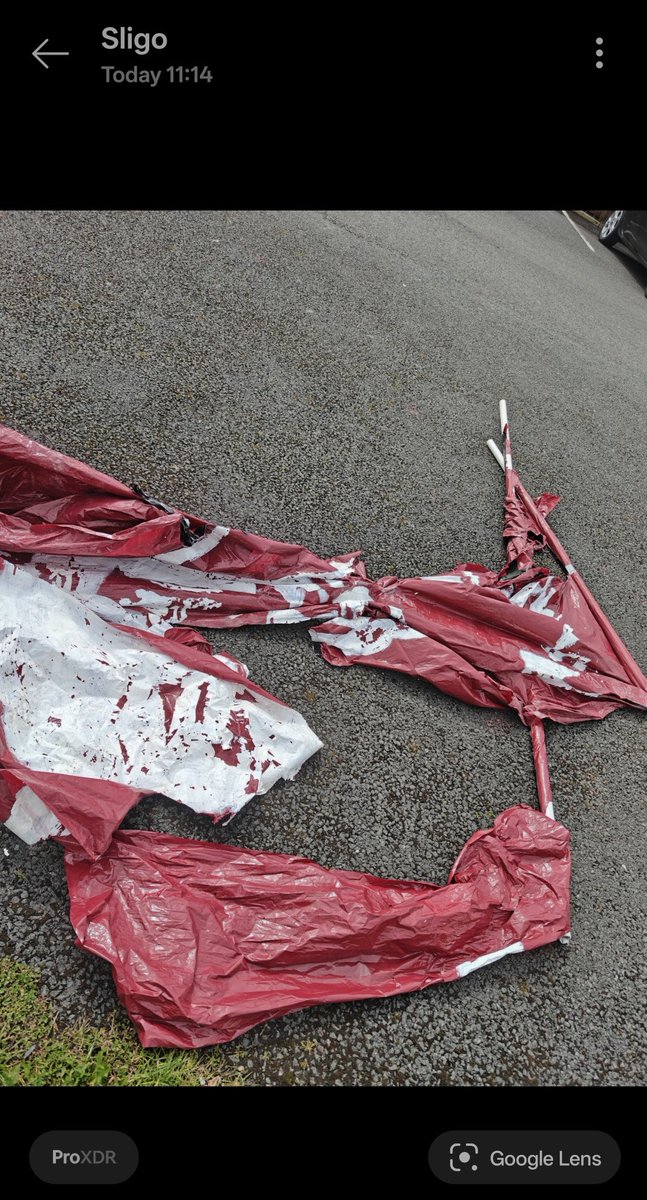 jinksman12's tweet photo. Individuals from Galway struggle to comprehend the idea of two separate incidents, merging them into one and creating the own timeline. Simply magnificent. Anyway, here is said flag making a guest appearance in Sligo this morning! https://t.co/lRdeAsTUSd