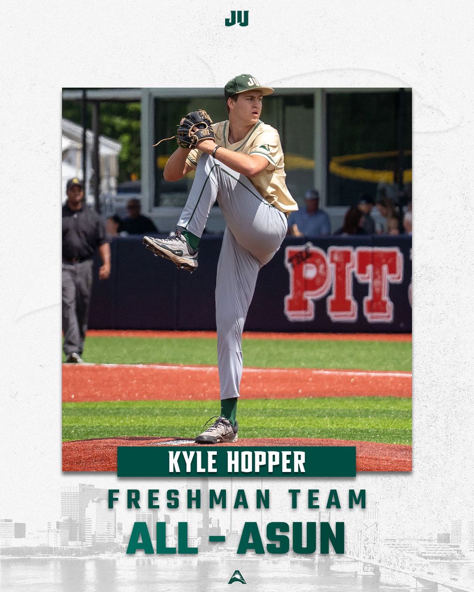 JUBaseball's tweet photo. Including the most All-Freshman selections in program history 🙌 https://t.co/D2CDis5Ede