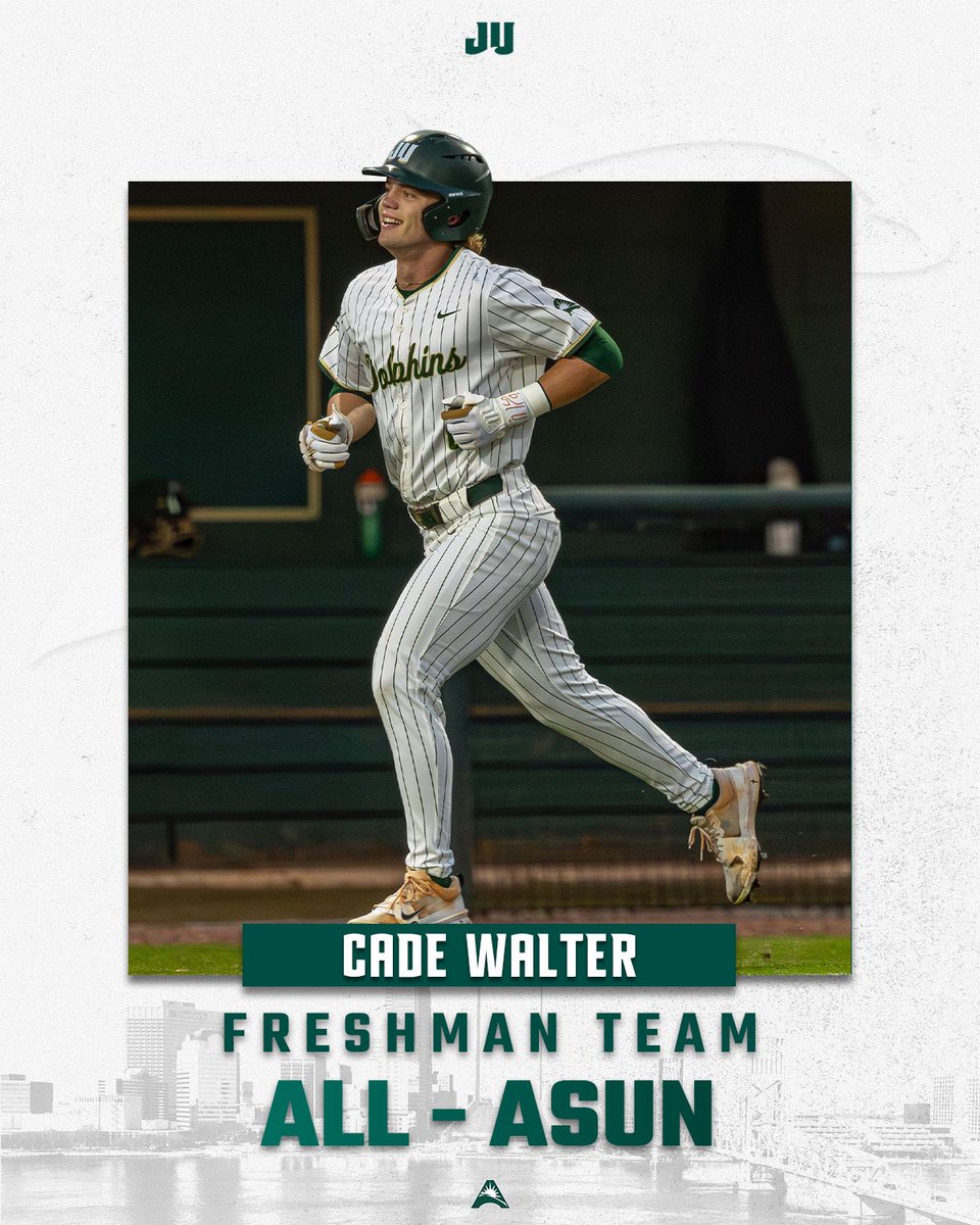JUBaseball's tweet photo. Including the most All-Freshman selections in program history 🙌 https://t.co/D2CDis5Ede