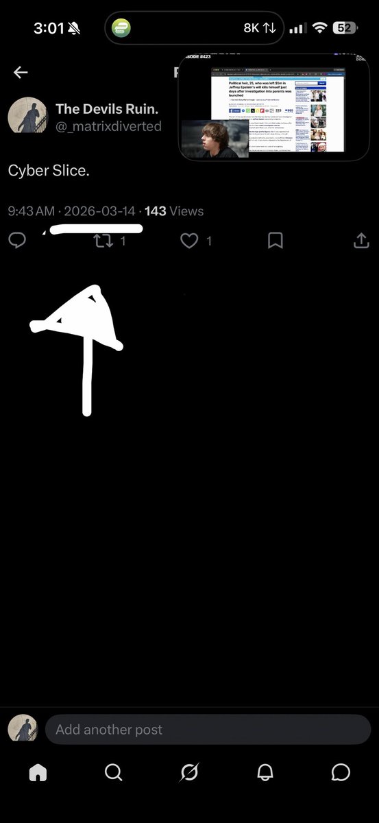 _matrixdiverted's tweet photo. @TheEmmapreneur @juliandorey That shit is dark af.  Morality became inconsequential and the proverbial gloves came off. This is where and how they knew they could hide all of their indiscretions, until they couldn’t. https://t.co/yBQpwn9YbF
