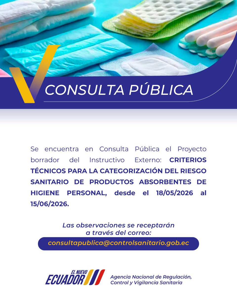 Arcsa Ecuador tweet media
