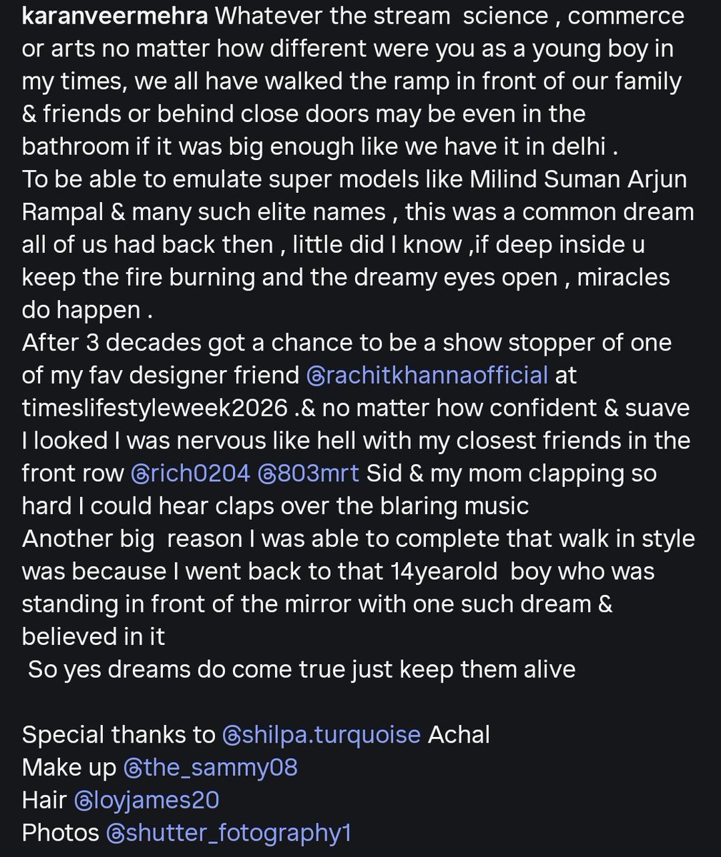 KVMFanmily's tweet photo. Rula diyaa na, Karan 🤧
You're so precious. Such a beautiful person inside out. They don't make them like you anymore.

Never change, @KaranVeerMehra. Ever. You're the best. BESSTTTT 🥳

LOVE YOU SO MUCH 🤧🤗😙

#KaranVeerMehra #KaranVeerMehra𓃵 #KVMFanmily #KVMNation https://t.co/7MtuI9JZ35