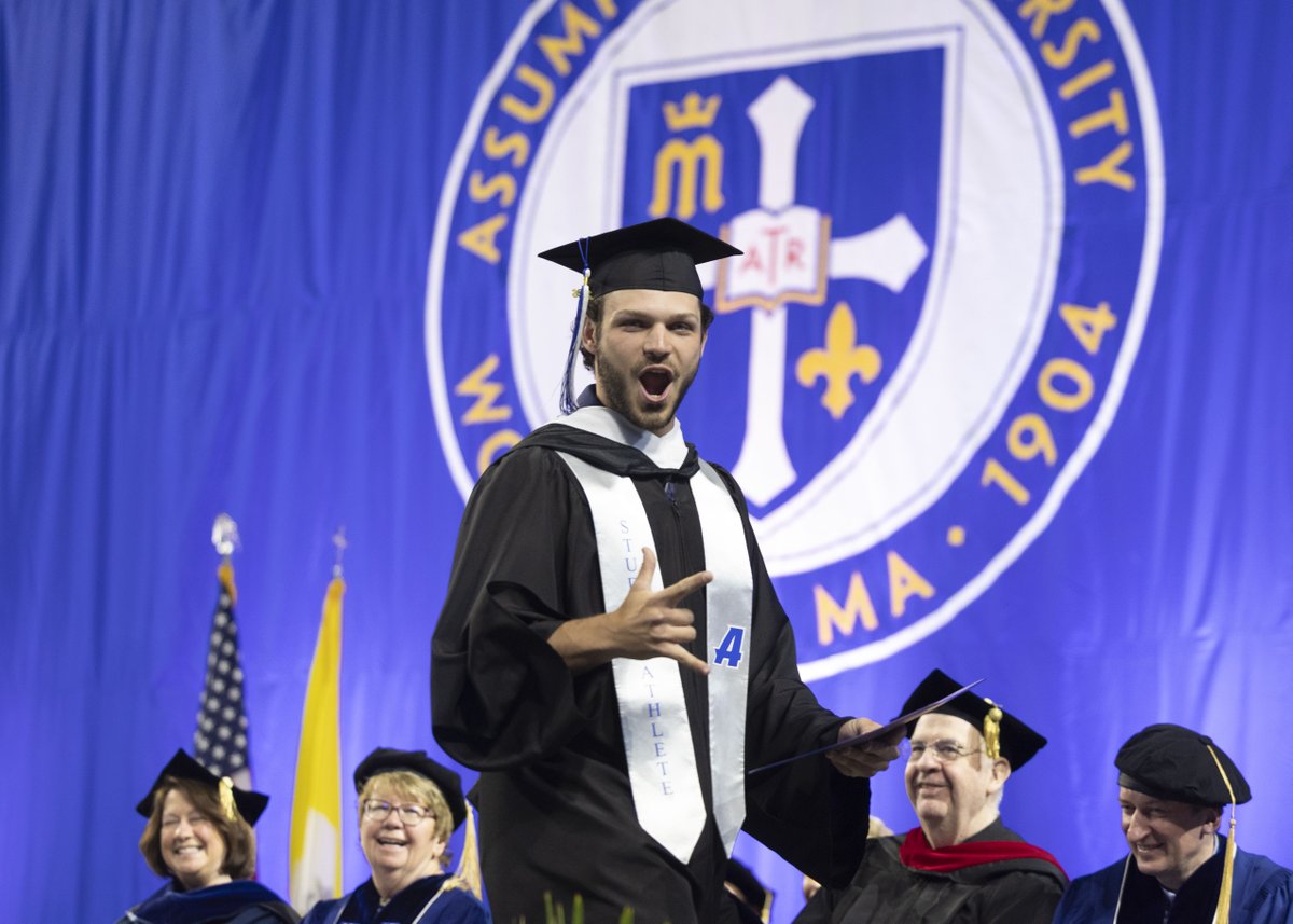 Assumption University Athletics tweet media