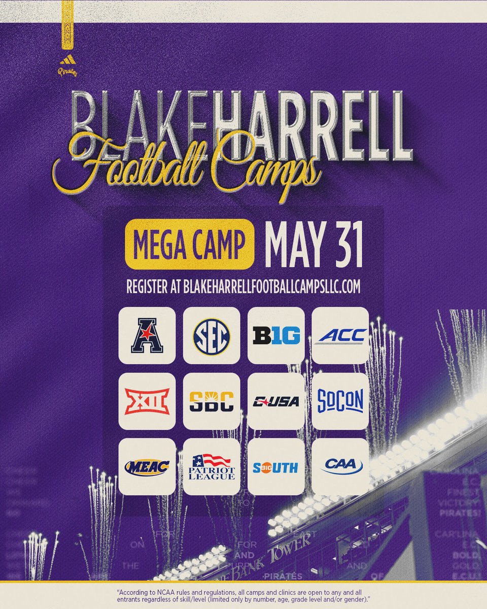 RyanMcManus15's tweet photo. Come camp where 🏈 matters 🏴‍☠️🏴‍☠️🏴‍☠️ https://t.co/eEJuMF7vP8