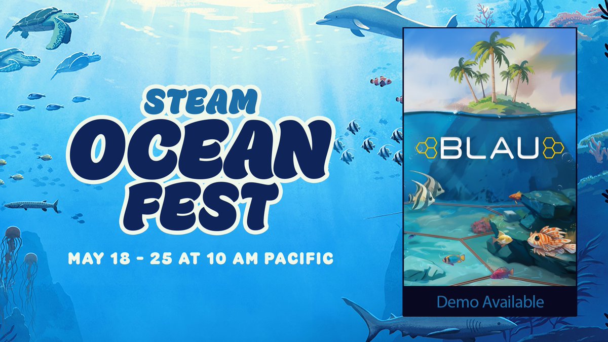 OnatsuStudio's tweet photo. Blau is on Ocean fest right now!
Go check it out!

https://t.co/Xxfro4Mwym https://t.co/HcSVwtOer5