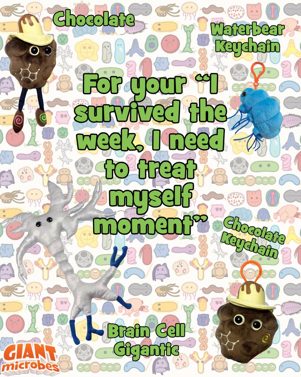 GIANTmicrobes's tweet photo. #MentalHealthAwarenessMonth 💙🧠

A little #giftguide for the emotionally exhausted, chronically stressed, and “I’m fine” people in your life.

Soft plushies. Serious conversations. Tiny bit of serotonin. 

Shop now: https://t.co/QAHPl6bGe6 

#GIANTmicrobes #MentalHealth https://t.co/BkNtU8ZNYw