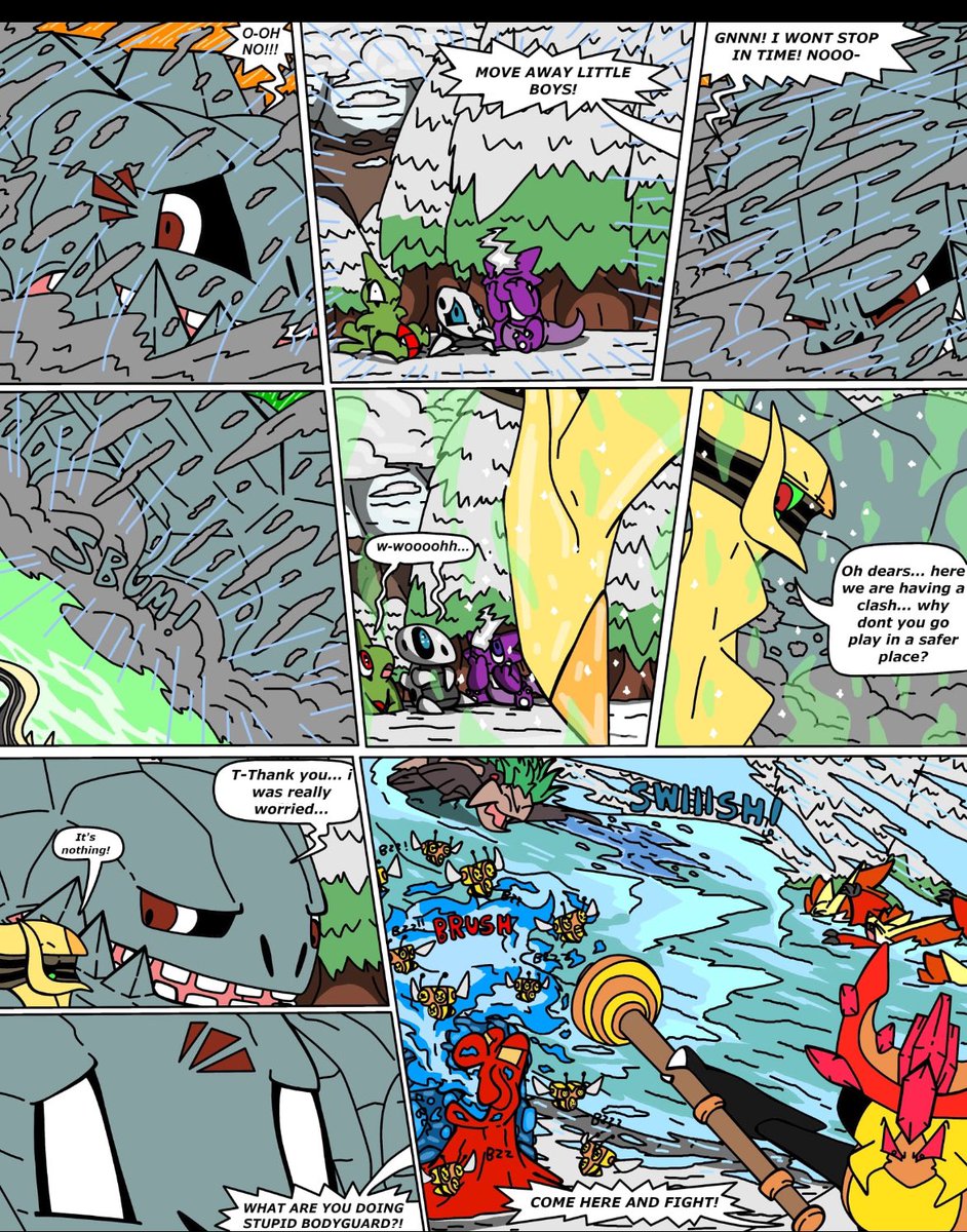 Paulbagnot's tweet photo. THIRD PART OF THE PREQUEL OVA OF EVERY STORIES!!
#tlotiridescentegg (1/4) GOOD READ
#Pokémon #POKÉMONWINDSANDWAVES #Pokemon30thAnniversary #Pokemon30th #pokemonfanfic #pokemonlegendsarceus #pokemonau #arceus #relicanth #magcargo #avalugg #clamperl #vespiquen #steelix #coalossal https://t.co/kCAPhBV238