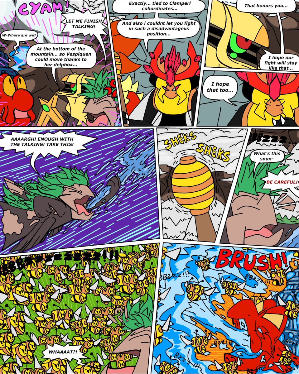Paulbagnot's tweet photo. THIRD PART OF THE PREQUEL OVA OF EVERY STORIES!!
#tlotiridescentegg (1/4) GOOD READ
#Pokémon #POKÉMONWINDSANDWAVES #Pokemon30thAnniversary #Pokemon30th #pokemonfanfic #pokemonlegendsarceus #pokemonau #arceus #relicanth #magcargo #avalugg #clamperl #vespiquen #steelix #coalossal https://t.co/kCAPhBV238