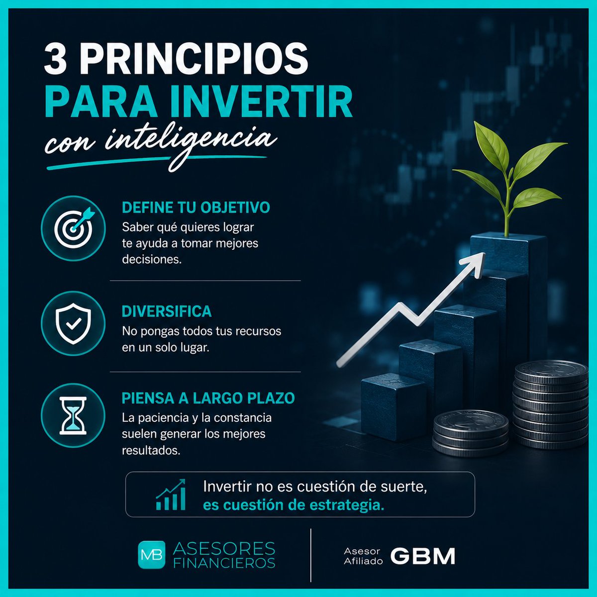 MBAsesoresMX's tweet photo. Invertir con inteligencia no significa asumir más riesgo, sino tomar decisiones con estrategia, disciplina y visión de largo plazo.
#MBAsesoresFinancieros #InversionInteligente #EducacionFinanciera #MercadosFinancieros https://t.co/Z1LrF0nzkp