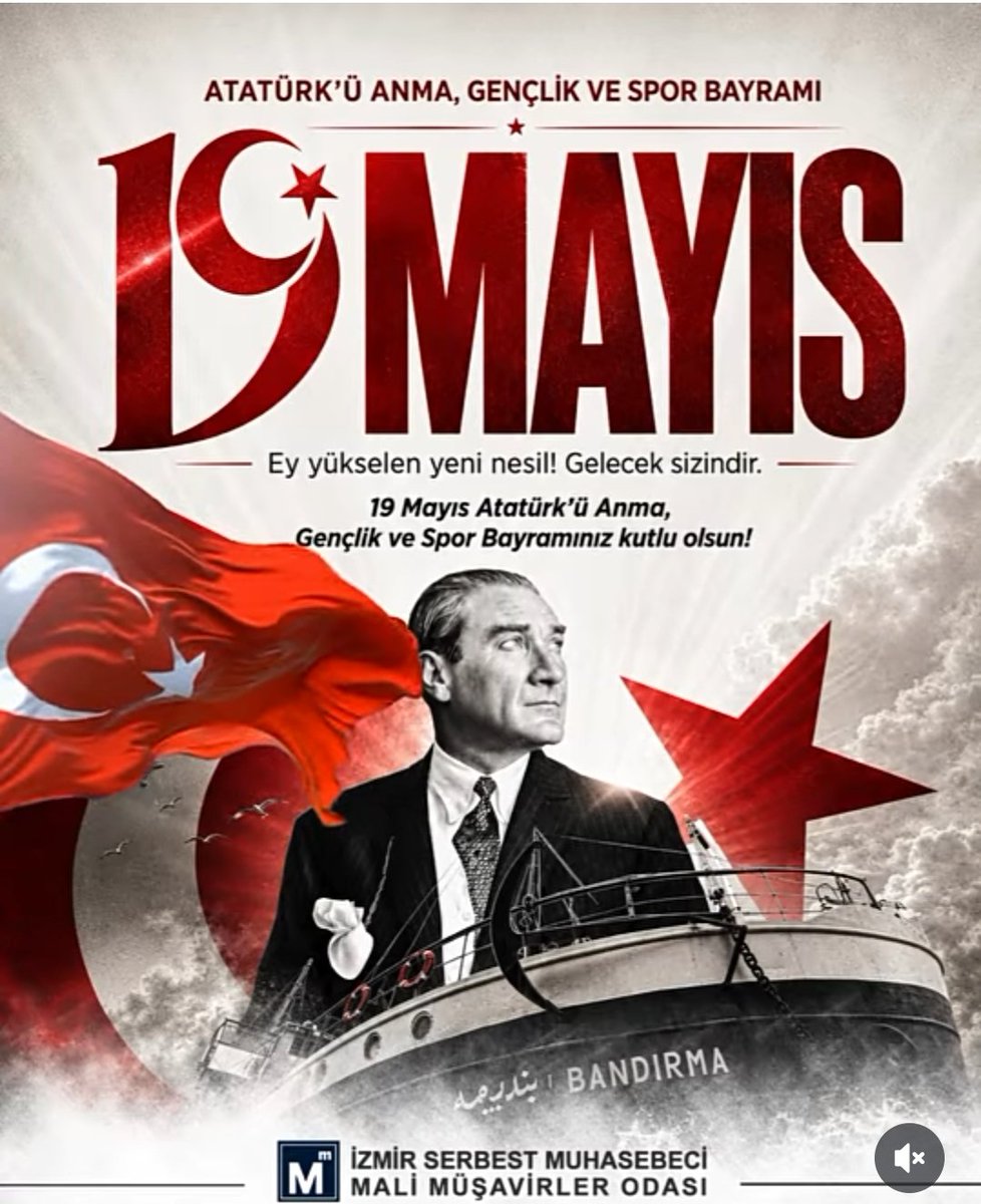Sbl4943573's tweet photo. Atatürk'ü Anma Gençlik ve Spor Bayramı'mızın 107.yılı Kutlu Olsun.
Büyük ATAM, Açtığın yolda, gösterdiğin hedefe, durmadan yürüyeceğimize and içeriz.🇹🇷 
NE MUTLU TÜRK'ÜM DİYENE 🇹🇷 https://t.co/e9F8Kw9FUP