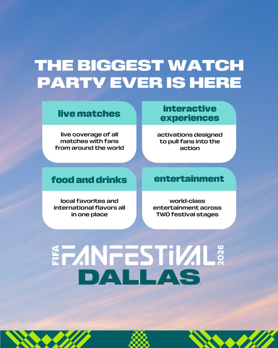 FIFA World Cup 2026™ Dallas tweet media