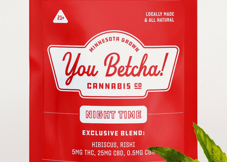 CricketsGh0st's tweet photo. OH DEAR! Looks like the @WisGOP’s hotshot MAGA marketing firm appropriated Tom Tiffany’s awesome motto and design from a Minneapolis cannabis dealer. Amazingly incompetent! #YouBetcha https://t.co/oH2TLfQFeN