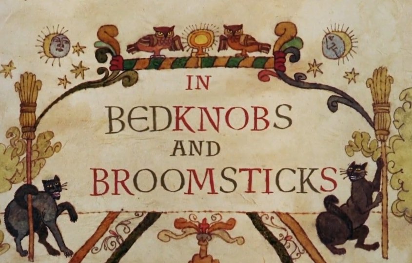 EllenFWalker's tweet photo. Thinking about the gorgeous opening credits to Bedknobs and Broomsticks (1971) inspired by the Bayeux Tapestry https://t.co/TOdPZZid69