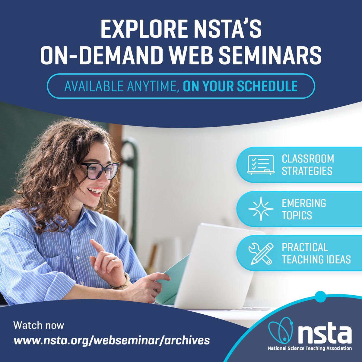 National Science Teaching Association tweet media